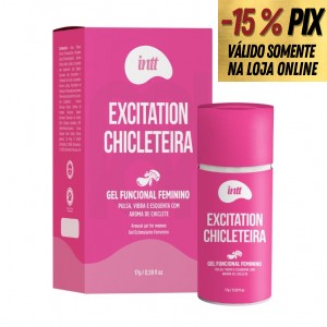 EXCITATION CHICLETEIRA - GEL EXCITANTE COM SABOR CHICLETE - INTT