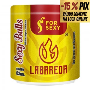 BOLINHA FUNCIONAL SEXY BALLS LABAREDA - FOR SEXY