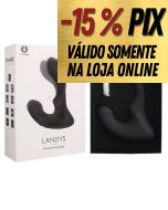 S-HANDE LANDYS - ESTIMULADOR DE PRÓSTATA COM FUNÇÃO DEDILHAR E VIBRAÇÕES