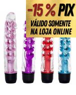 VIBRADOR AO ESTILO PERSONAL COM CAPA TEXTURIZADA