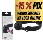 MORDAÇA BOLA COM RESPIRADOURO - LUXURY FETISH