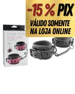 ALGEMAS COM CORRENTES E FIVELAS 30 CM - LUXURY FETISH