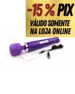 VARINHA MÁGICA 36 CM - VIBRADOR RECARREGÁVEL USB