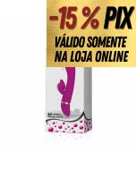 VIBRADOR PONTO G E CLITÓRIS BERT - 30 VIBRAÇÕES - PRETTY LOVE