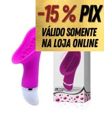 PRETTY LOVE CLAUDE VIBRADOR SILICONE COM SIMULADOR DE LÍNGUA 30 VELOCIDADES