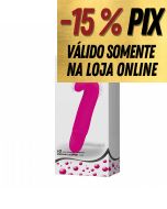 VIBRADOR PURO SILICONE PONTO G DANA - 10 NIVEIS DE VIBRO - PRETTY LOVE