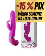 PRETTY LOVE HENRY  - VIBRADOR DUPLO MOTOR RECARREGÁVEL QUE EJACULA 