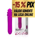VIBRADOR DUPLA ROTAÇÃO AARON - RECARREGÁVEL USB - PRETTY LOVE
