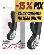 PRETTY LOVE ELMER - VIBRADOR PONTO G PURO SILICONE RECARREGÁVEL