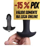 S-HANDE STAR ARROW -  PLUG ANAL EM  SILICONE COM VIBRO