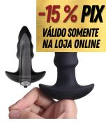 PLUG ANAL LOVE ARROW COM VIBRO - S-HANDE