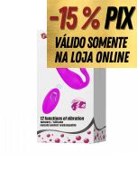 PRETTY LOVE TYLER - VIBRADOR DE CASAL EM SILICONE CIRÚRGICO COM CONTROLE