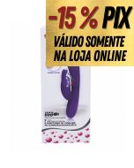 VIBRADOR COM MOVIMENTO DE DEDILHAR HOBART - PRETTY LOVE