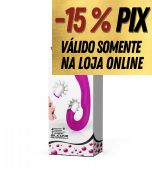 MÁGIC TONGUE - VIBRADOR PONTO G E ESTIMULADOR DE CLITÓRIS - PRETTY LOVE