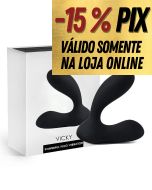 SVAKOM VICKY - ESTIMULADOR DE PRÓSTATA RECARREGÁVEL EM SILICONE CIRÚRGICO
