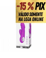 ESTIMULADOR DE PONTO G E CLITÓRIS RECARREGÁVEL ANSEL - PRETTY LOVE