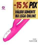 ESTIMULADOR DE PONTO G E CLITÓRIS RECARREGÁVEL - NAUGHTY - S-HANDE