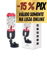 S-HANDE VIVEK - MASTURBADOR LANTERNA COM FUNÇÃO INFLAR E VOZ SENSUAL