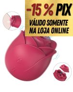 S-HANDE IMMORTAL FLOWER II - ESTIMULADOR DE CLITÓRIS COM PULSAÇÃO E VIBRAÇÃO