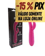 FLAT - VIBRADOR PARA PONTO G E CLITÓRIS RECARREGÁVEL