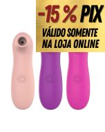 ESTIMULADOR DE CLITÓRIS RECARREGÁVEL COM FUNÇÃO DE PULSAÇÃO