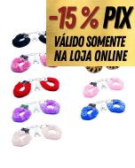 ALGEMA DE METAL COM PELÚCIA