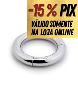 ANEL PENIANO EM AÇO INOX COM FECHO DE IMÃ - 3CM