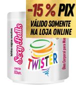 BOLINHA FUNCIONAL SEXY BALLS TWISTER - FOR SEXY
