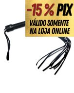 CHICOTE EM TIRAS PRETO - HOT FLOWERS