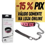 COLEIRA COM GUIA 30 CM - LUXURY FETISH