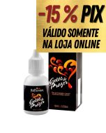 GOTAS DO PRAZER - EXCITANTE COM EFEITO QUENTE - HOT FLOWERS