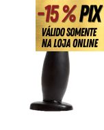 PLUG ANAL MACIÇO - 14,5 X 4,5 CM - HOT FLOWERS
