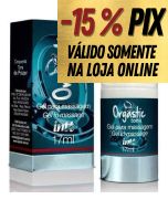 ORGASTIC EXCITANTE FEMININO ORGASTIC 50 TONS SABOR VINHO - INTT 17ML