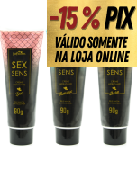 HIDRATANTES SEX SENS 90g - HOT FLOWERS