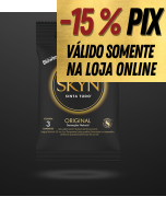 PRESERVATIVO SKYN ORIGINAL 3 UNIDADES - BLOWTEX 