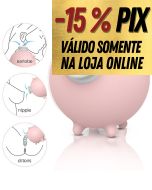 S-HANDE PIGGY - ESTIMULADOR DE CLITÓRIS COM PULSAÇÃO