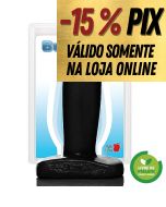 PLUG ANAL PEQUENO 9,5 X 2,5 CM - PRETO