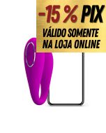 PRETTY LOVE AUGUST - VIBRADOR DE CASAL COM CONTROLE POR APP