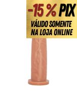 PRÓTESE MACIÇA 26CM x 5CM - HOT FLOWERS