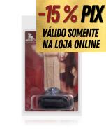 PRÓTESE COM CINTA 13,3 X 5 CM - REAL PETER 