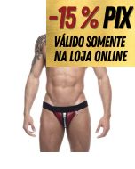 JOCKSTRAP ZIPER VERMELHO - SD