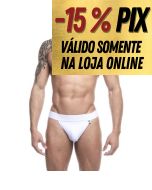 JOCK OPEN BACK BRANCA - SD