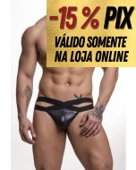 JOCK PRETO COM ELÁSTICO DUPLO FRONTAL ABERTO - SD