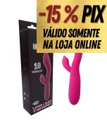 DUETO - VIBRADOR PARA PONTO G E CLITÓRIS RECARREGÁVEL
