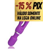 VIBRADOR 3 EM 1: VÁRINHA MÁGICA, PONTO G E CLITÓRIS