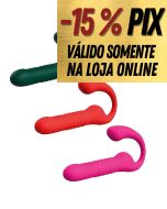 DARLA - VIBRADOR PARA PONTO G E CLITÓRIS COM VAI E VEM, VIBRAÇÃO E PULSAÇÃO