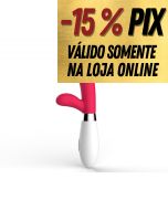 VIBRADOR PARA PONTO G E CLITÓRIS COM 10 MODOS DE VIBRAÇÕES