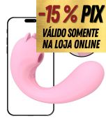 VIBRADOR PARA PONTO G E CLITÓRIS COM CONTROLE POR APP Á LONGA DISTANCIA