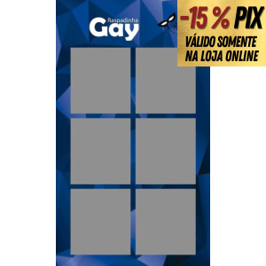RASPADINHA GAY 10 UNIDADES - BRASIL FETICHE