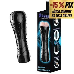 MASTURBADOR LANTERNA - ÂNUS EM CYBERSKIN COM VIBRADOR 